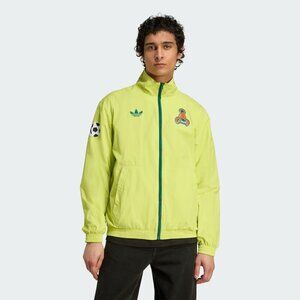 adidas San Jose Earthquakes/Clash Green Men's 2025 Archive Anthem Jacket M NWT